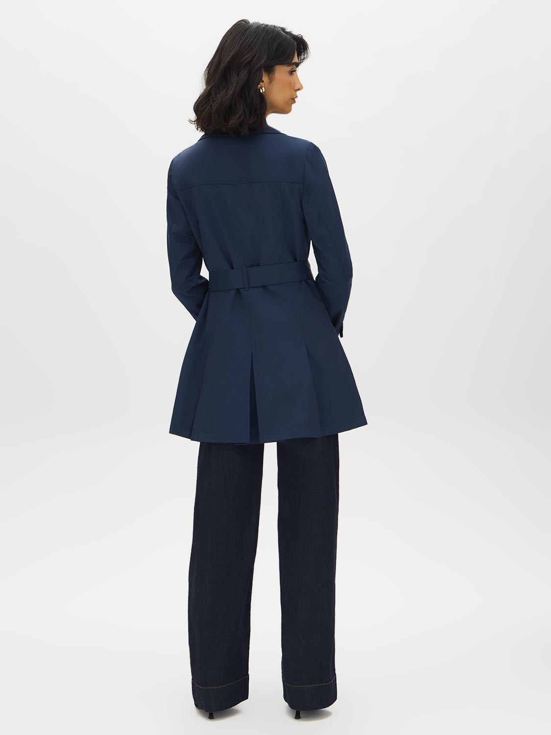 Cotton-Blend Trench Coat