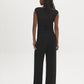 Mesh Illusion Boat Neck Top