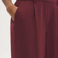 Pantalon à jambe large en tissu Airflow