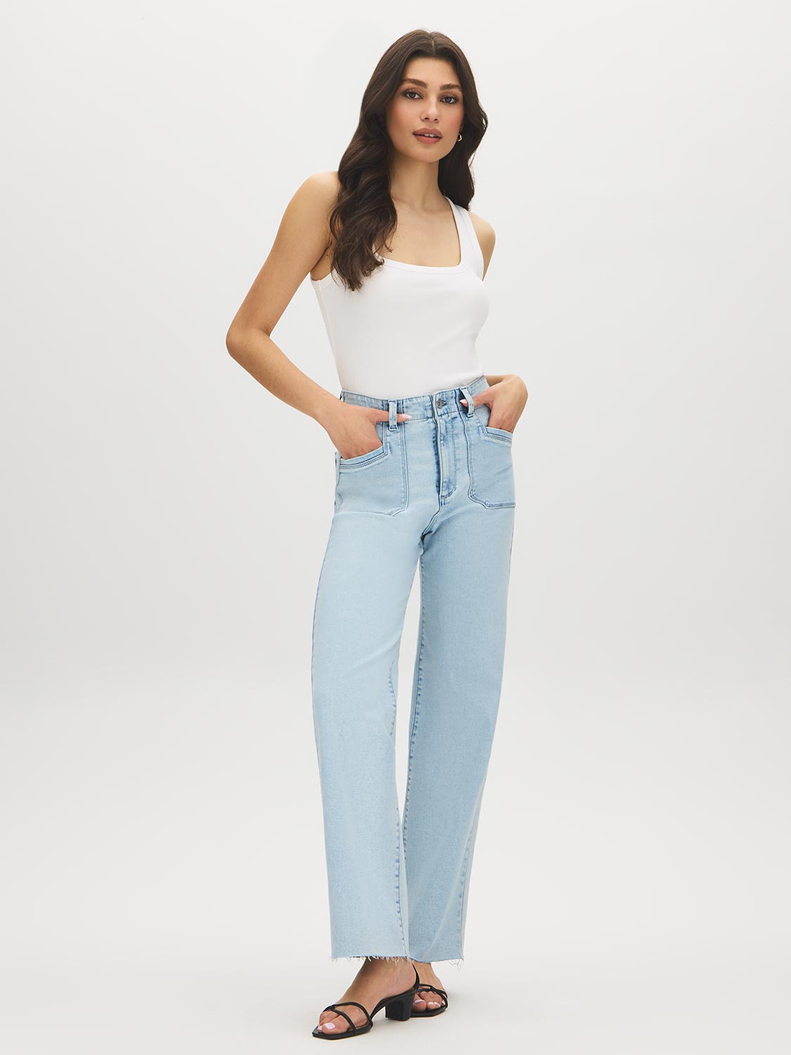 Lt Denim Blasted