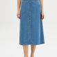 A-Line Denim Skirt by Suzy.