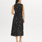 Floral V-Neck Smocked Midi Dress