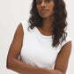 Double Layer Boat Neck Top