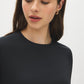 Long Sleeve Crew Neck Jersey Top