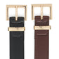 Paquet de 2 ceintures en faux cuir