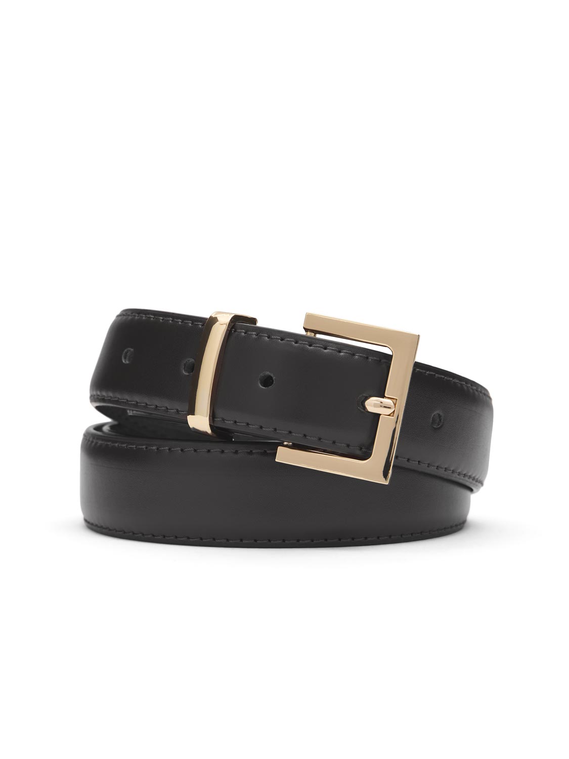 Paquet de 2 ceintures en faux cuir