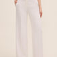 Off-White Wide Leg Pant by Le Chateau.