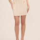 Wavy Pointelle Knit Skirt by Le Chateau.