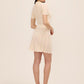 Wavy Pointelle Knit Skirt by Le Chateau.