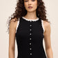 Button-Up Sweater Vest by Le Chateau.