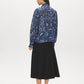 Oceana Printed Pussy Bow Blouse - Back View - Suzy Shier