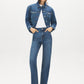 Medium Wash Basic Straight Leg Denim Pant - Styled Look - Suzy Shier