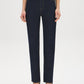 Medium Wash Basic Straight Leg Denim Pant - Front View - Suzy Shier
