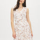 Snow White Floral Print Crinkle Chiffon Dress - Front View - Suzy Shier