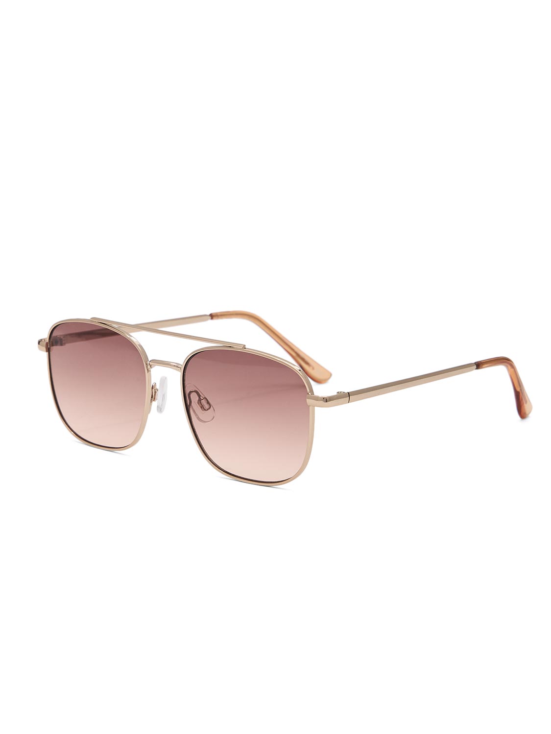 Aviator Sunglasses - Classic Metal Frame and Tinted Lenses - Suzy Shier