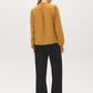 Wood Trush Swiss Dot Blouse with Peplum Hem - Back View - Suzy Shier