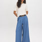 Winter White Soft Jersey Crew Neck T-Shirt - Woman Wearing Relaxed Fit Top - Suzy Shier