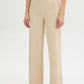 Pull-On Knit Crepe Pant - Woman Wearing Straight Leg Pants - Suzy Shier